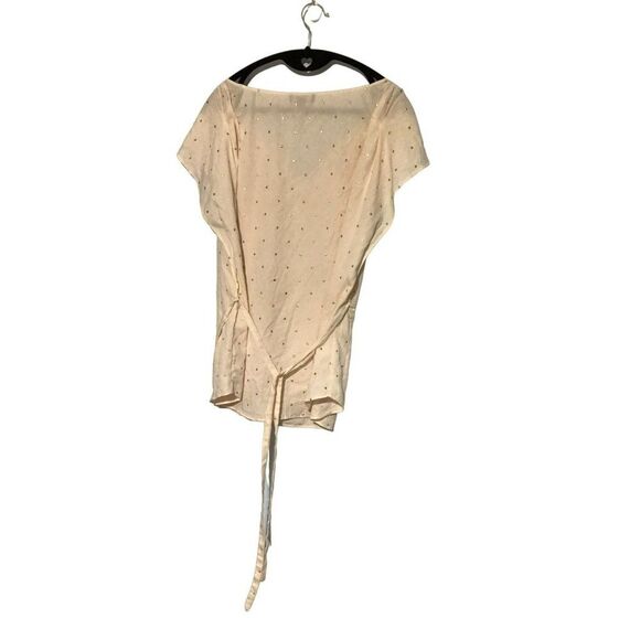 a.n.a Pink Rhinestone Belted Sleeveless Top - Picture 2 of 5